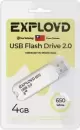 USB Flash Exployd 650 4GB (белый) icon