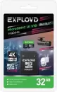 Карта памяти Exployd Vision microSDHC 32GB EX32GCSDHC10-U1-V10 (с адаптером) icon