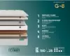 Матрас Фабрика сна Gold G-8 140x195 icon 2