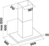 Вытяжка Falmec Lumina NRS Island 90 Нержавеющая сталь icon 2