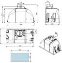 Вытяжка Falmec Built-In Burano 50 WH icon 3