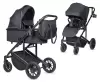 Детская универсальная коляска Farfello 2 в 1 Solo Duo Comfort / SOLO-3 (черный) icon 4