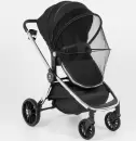 Детская универсальная коляска Farfello Baby shell 3 в 1 2024 / BBS-007 (черный/серебристый хром) icon 2