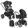 Детская универсальная коляска Farfello Belleza Comfort 2в1 / FBC-2 (черное золото) icon 2