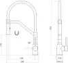 Смеситель Fashun A4263-21 фото 4