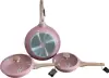 Набор сковород FeisiLang FL-S006YZ Pink icon