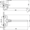 Смеситель Ferro Brado BBO55A icon 2