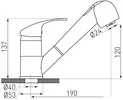 Смеситель Ferro Vasto BVA8-12 icon 2