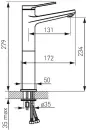 Смеситель Ferro Stratos BSC2LBL фото 2