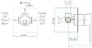 Смеситель Fiore Kube 100 CR 7515 icon 2