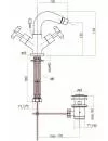 Смеситель для биде Fiore Xt 25 0532 01 icon 2