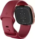 Умные часы Fitbit Versa 4 (бордовый/золотистый алюминий) icon 3