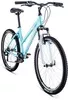 Велосипед Forward Iris 26 1.0 2021 (голубой) фото 2