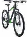 Велосипед Forward Apache 27.5 2.0 D р.15 2022 (черный матовый/зеленый) icon 2