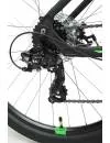 Велосипед Forward Apache 27.5 2.2 disc 2021 (черный матовый/зеленый) фото 4
