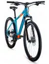 Велосипед Forward Apache 27.5 3.2 disc р.19 2021 (голубой) фото 2