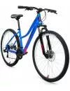 Велосипед Forward Jade 27.5 2.0 D 2022 (голубой/розовый) фото 2