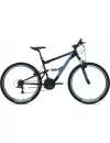 Велосипед Forward Raptor 27.5 1.0 р.18 2021 (черный/фиолетовый) icon
