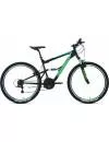 Велосипед Forward Raptor 27.5 1.0 р.18 2021 (черный/голубой) icon