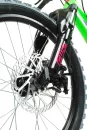 Детский велосипед Forward Twister 20 2.0 D 2022 (ярко-зеленый/фиолетовый) фото 5