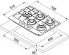 Варочная панель Franke FHMA 755 4G DCL OA C icon 2