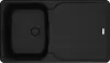 Кухонная мойка Franke Antea AZG 611-86 (матовый черный, черный слив) icon