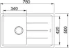 Кухонная мойка Franke Basis BFG 611 (графит) icon 2