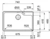 Кухонная мойка Franke BCX 610-74 TL icon 2