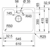 Кухонная мойка Franke Bell BCX 110-55 TL icon 2