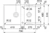 Кухонная мойка Franke Box Center BWX 220-41-27 (127.0617.529) icon 4