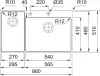 Кухонная мойка Franke Box Box Center BWX 220-54-27 (127.0557.960) icon 3