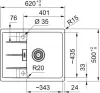 Кухонная мойка Franke Centro CNG 611-62 (каменный серый) icon 3