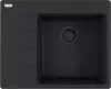Кухонная мойка Franke Centro CNG 611-62 TL (правая, матовый черный, черный слив) icon
