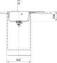 Кухонная мойка Franke Centro CNG 611-78 TL (оникс) icon 3