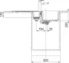 Кухонная мойка Franke Centro CNG 651-100 (матовый черный) icon 3