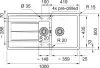 Кухонная мойка Franke Centro CNG 651-100 (серый сланец) icon 2