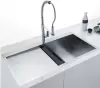 Кухонная мойка Franke Crystal CLV 214 (левая, черное стекло) icon 3