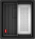 Кухонная мойка Franke Kanon KNG 110-37 (матовый черный, черный слив) icon