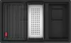Кухонная мойка Franke Kanon KNG 160-46-21 (матовый черный, черный слив) icon
