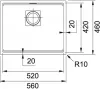 Кухонная мойка Franke Kubus 2 KNG 110-52 (оникс) фото 2