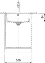 Кухонная мойка Franke KubusX KXK 110-51 (матовый черный) icon 3