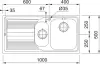 Кухонная мойка Franke Logica LLL 651-100 (правая) icon 4