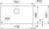 Кухонная мойка Franke Maris MRG 110-72 (оникс) icon 2