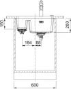 Кухонная мойка Franke Maris MRG 160-34-15 (правая, полярный белый) icon 3