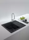 Кухонная мойка Franke Maris MRG 611-62 (матовый черный, черный слив) icon 3