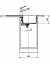 Кухонная мойка Franke Maris MRG 611-78 Fragranite Сахара фото 3