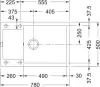 Кухонная мойка Franke Maris MRG 611-78 XL (оникс) icon 2