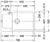 Кухонная мойка Franke Maris MRG 611D (сахара) icon 2