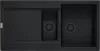 Кухонная мойка Franke Maris MRG 651-97 (матовый черный, черный слив) icon