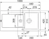 Кухонная мойка Franke Maris MRK 651-100 (оникс) icon 3
